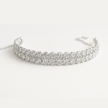 SILVER NECKLACE QUEEN 20